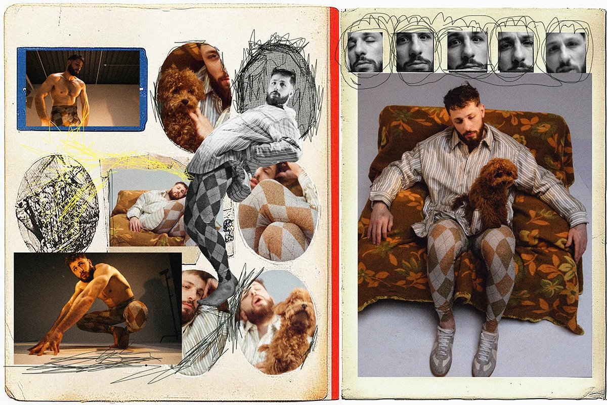 Mathis Chevalier by Byron Spencer, styling Andrea Colace