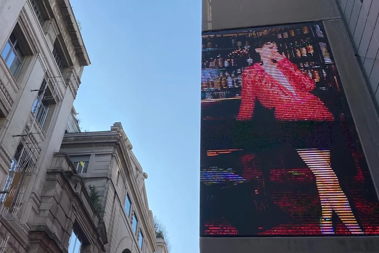 Maxi LED Urban Vision in corso Vittorio Emanuele