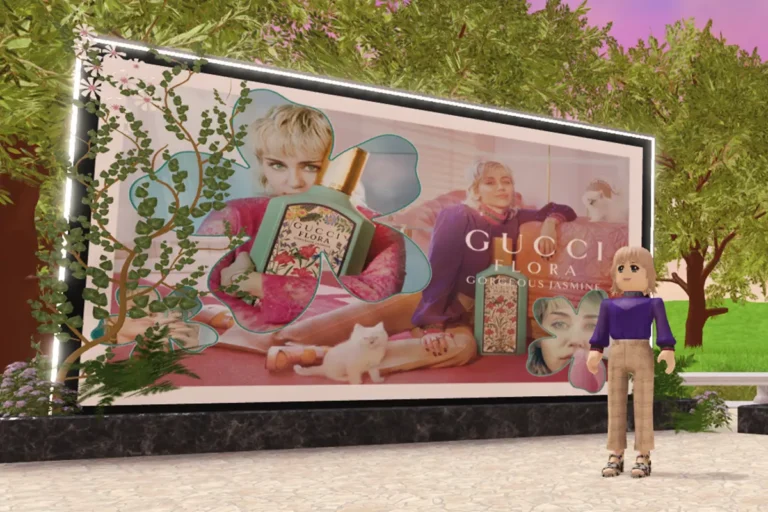 Miley Cyrus Hits Gucci Town in Flora Fantasy Avatar Tour on Roblox