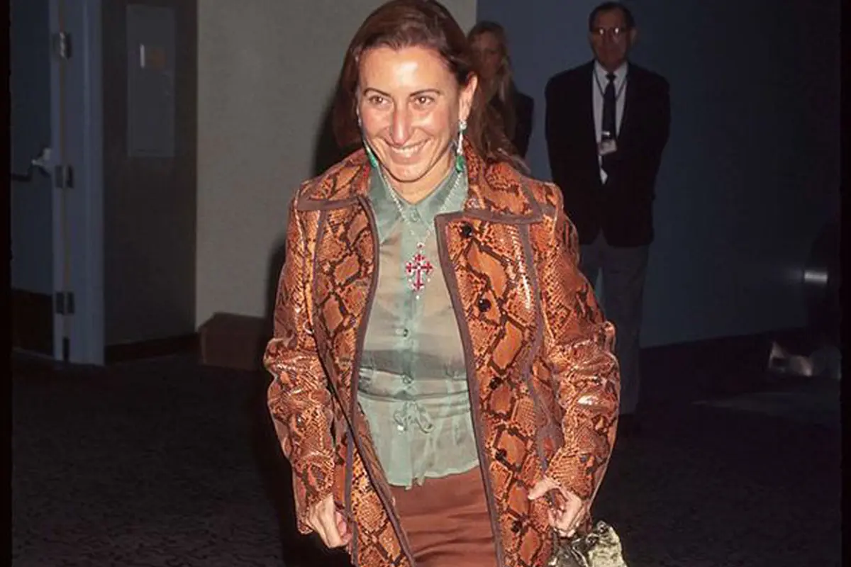 Miuccia Prada in the Nineties