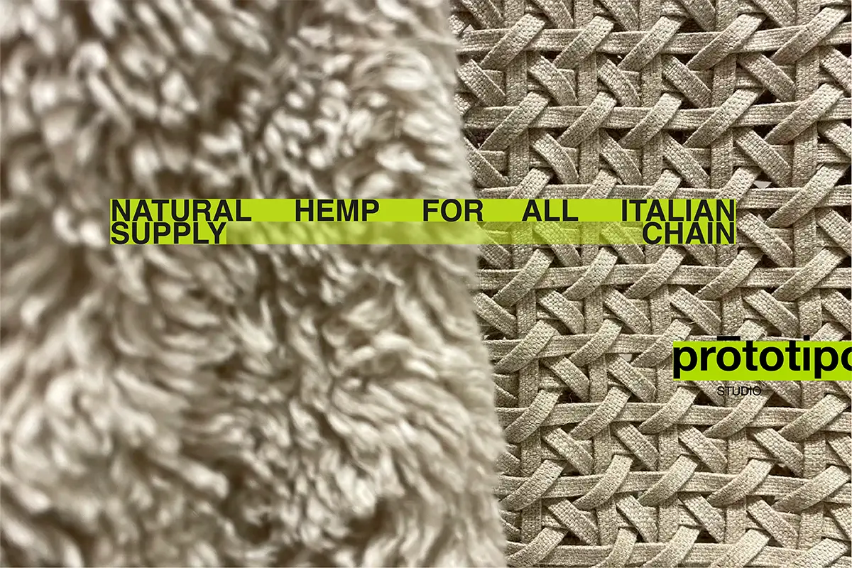 Natural hemp for all italian supply chain|
