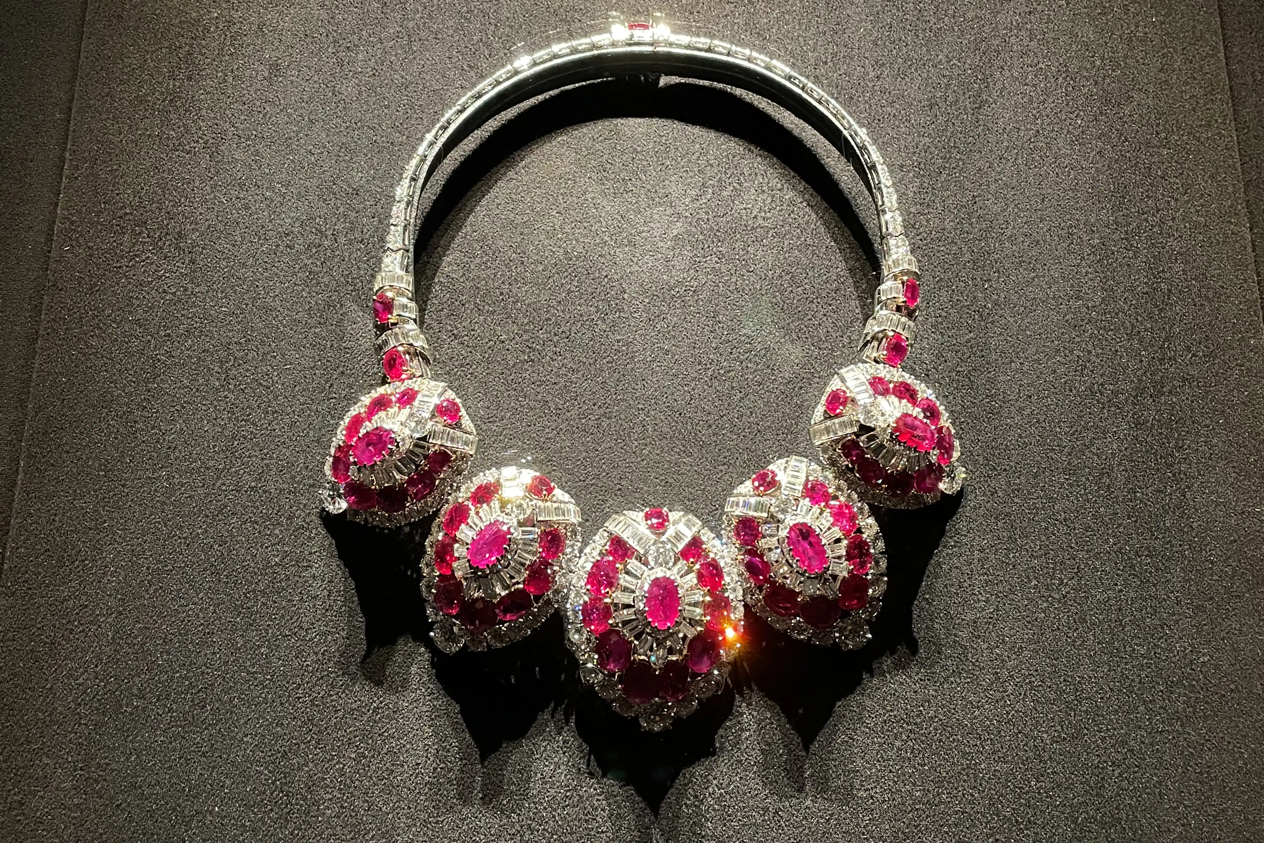 Necklace with Rubies, Cartier Paris, special order, 1951, provenance Lady Henry Deterding