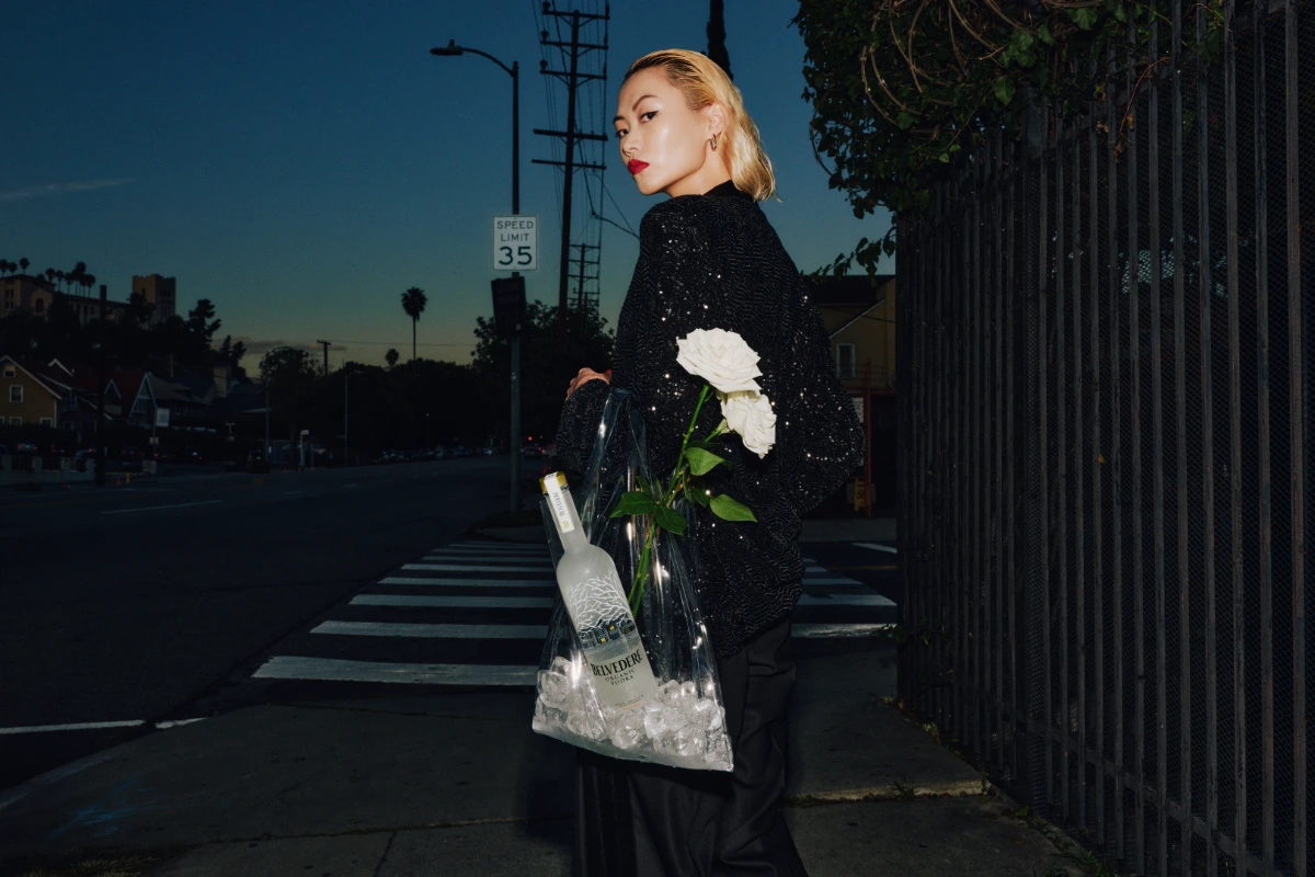 Belvedere Off Script campaign, shot by photographer Tyler Mitchell