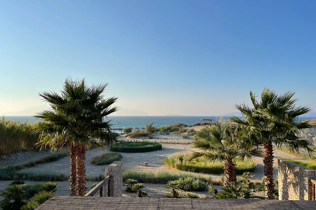 Oku, Kos - the garden