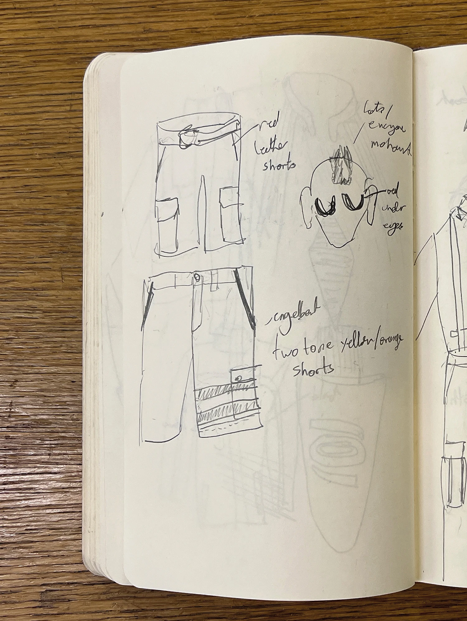 Olly Shinder sketches