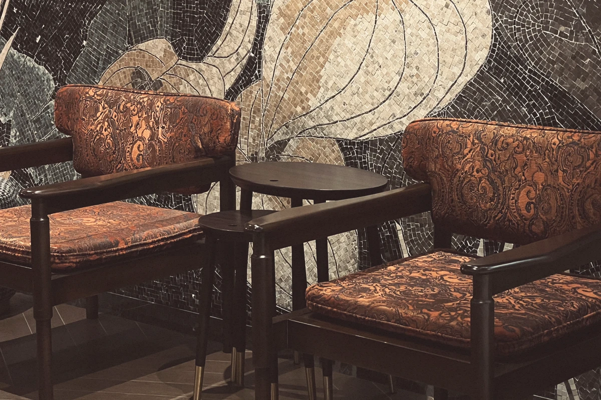 Orient Occident, design interni