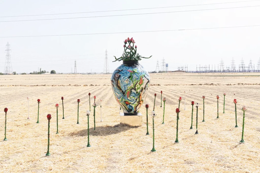 Origin, Vase of Humanity, Design Miami. Paris 2024 – Roham Shamekh Studio