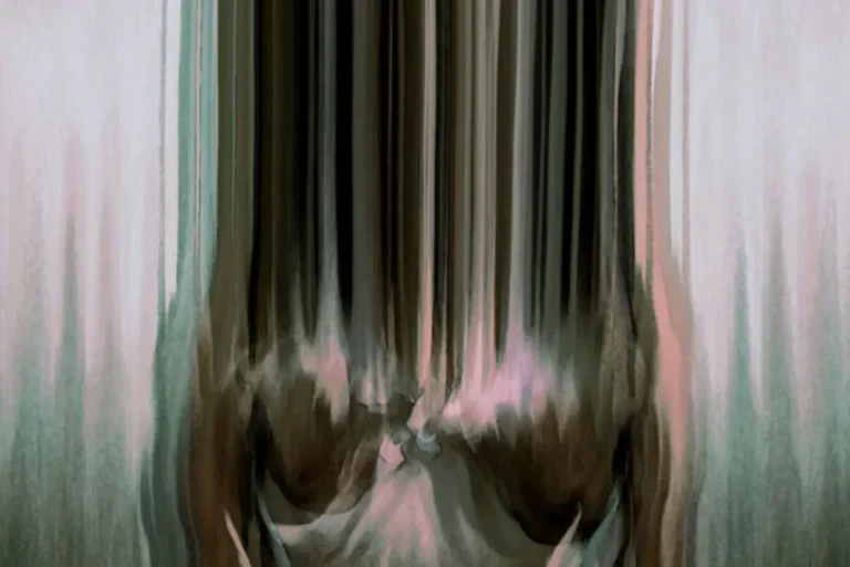 Particolare di un'opera di Moppaa