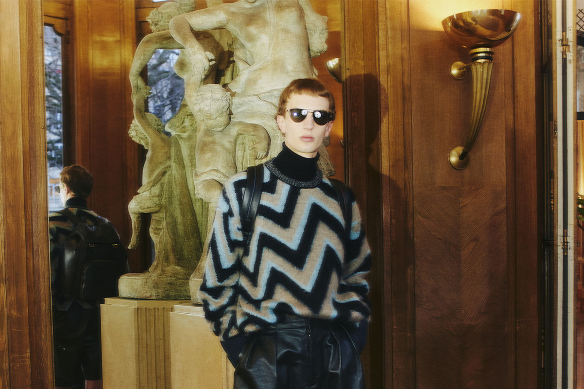 Lampoon, zig zag pattern, Paul Smith