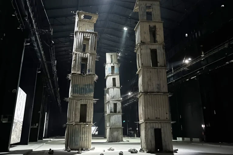 Permanent installation at Pirelli HangarBicocca