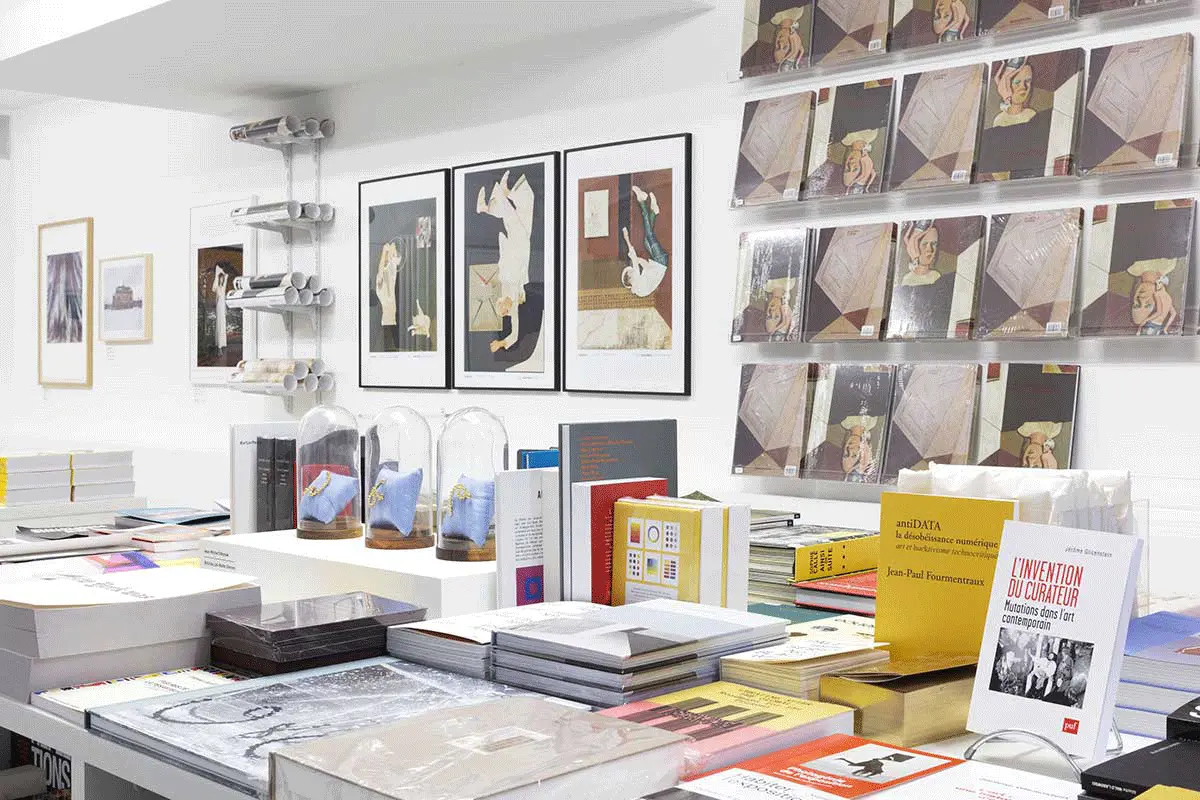 Perrotin Bookstore, the Paris location interiors