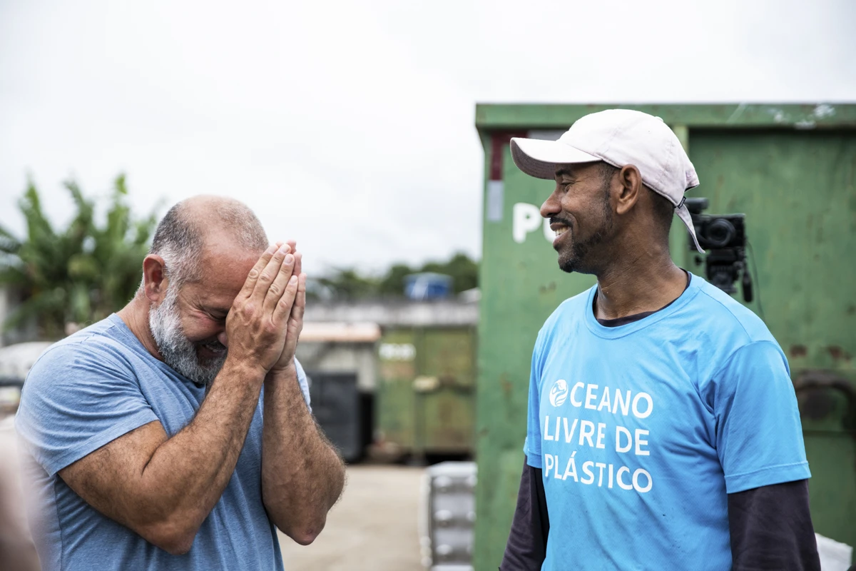 Plastic Bank Brasil David Katz Moments of Joy Rio de Janeiro
