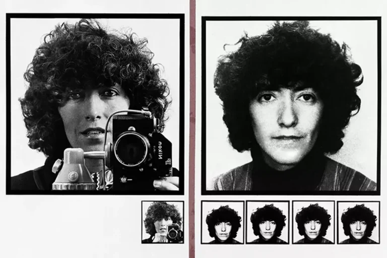 Poala Mattioli con la sua macchina fotografica