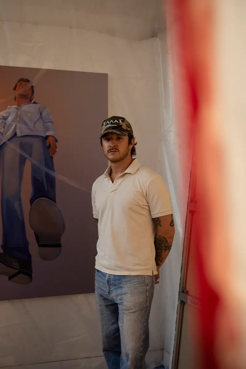 Lampoon, Portrait of Caleb Hahne Quintana. Photography Benji Bustamante