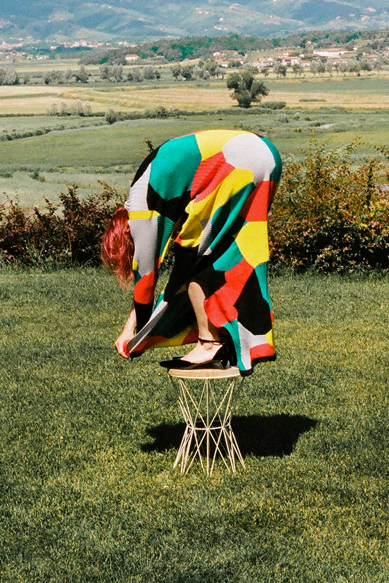 Madre di me, Dress Issey Miyake, Shoes Drome. Gabriele Rosati