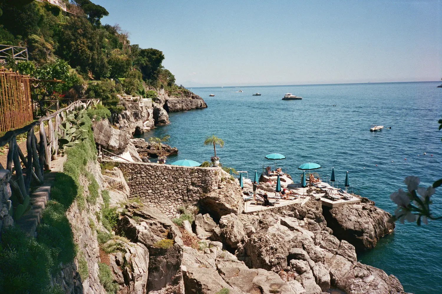 Raised vegetable bed under citrus and oak supplies Maestro’s restaurant with hyper-local, chemical-free produce Villa Treville