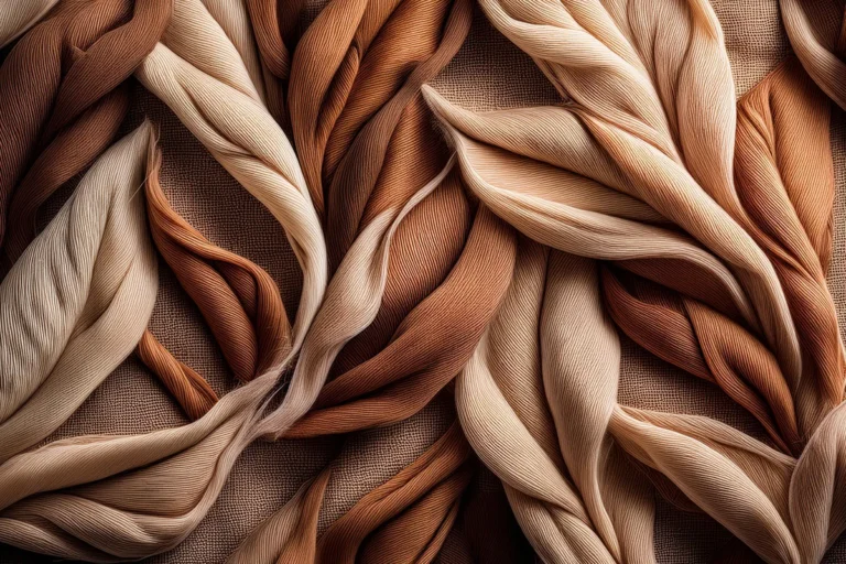 |Raw textile and organic fabric pattern