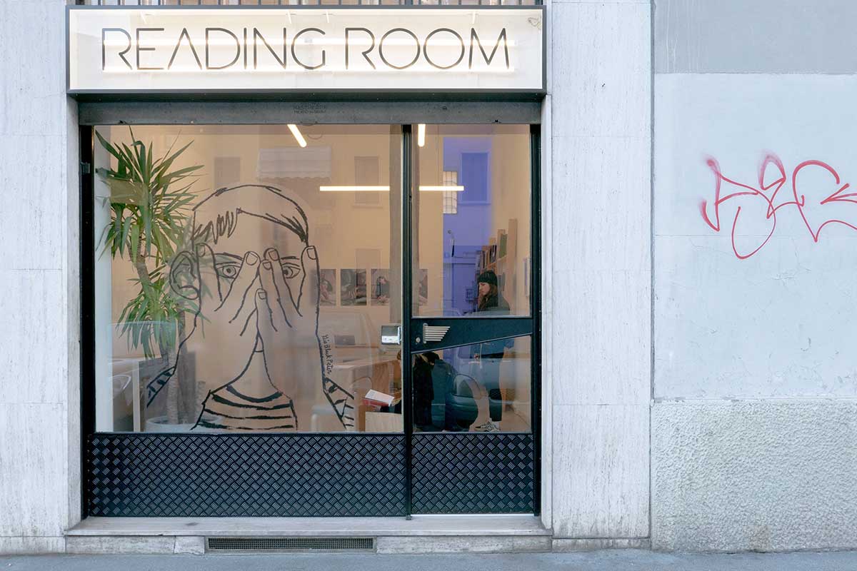 Reading Room, a space dedicated to the research and selling of independent magazines in Milan
