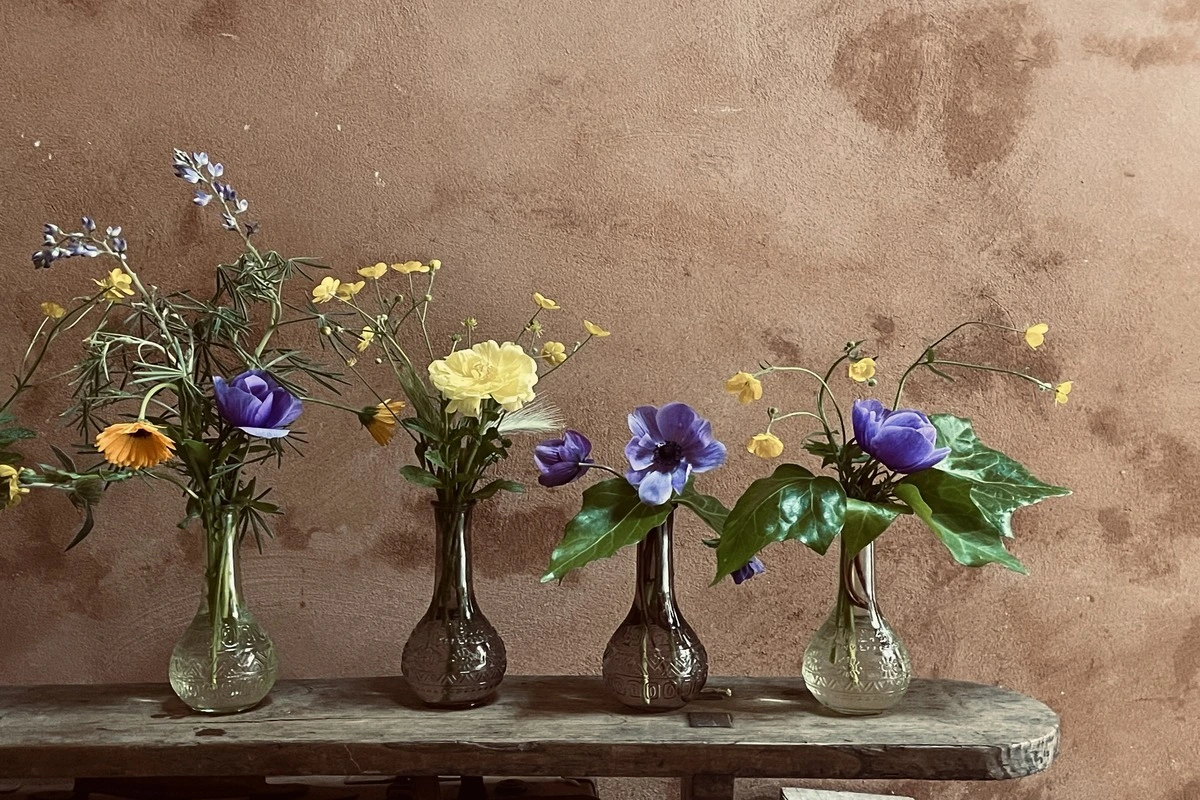 Reschio, fiori per la stanza a cura di Nencia Corsini