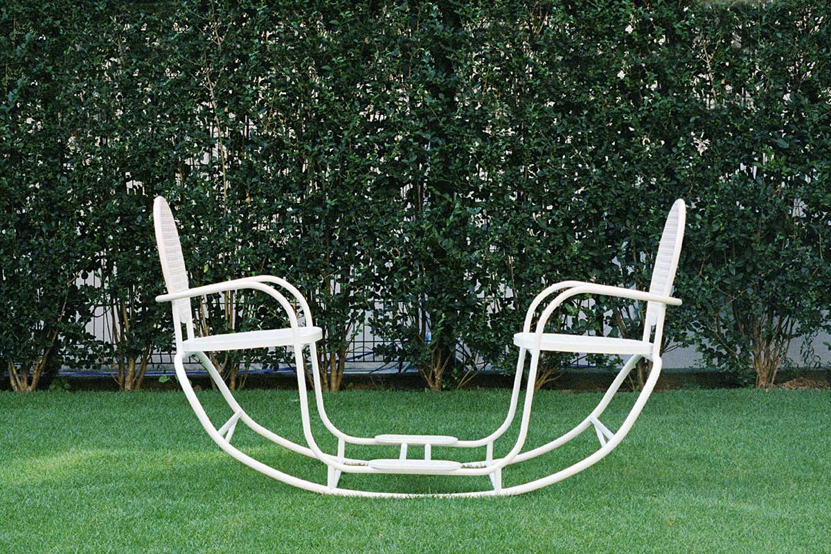 Romance(s) Double Rocking Chair, Sam Baron for Dior The Medallion Chair, photography Filippo Ferrarese