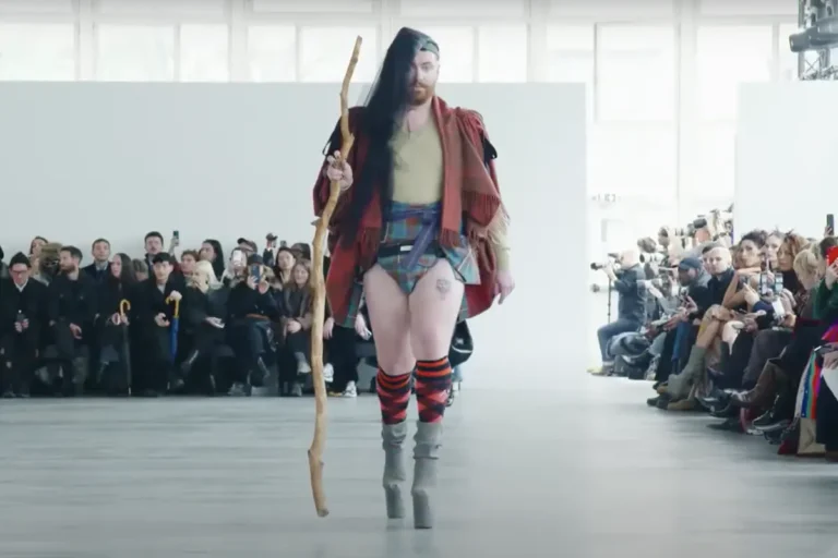 Sam Smith at Paris Fashion Week 2024
