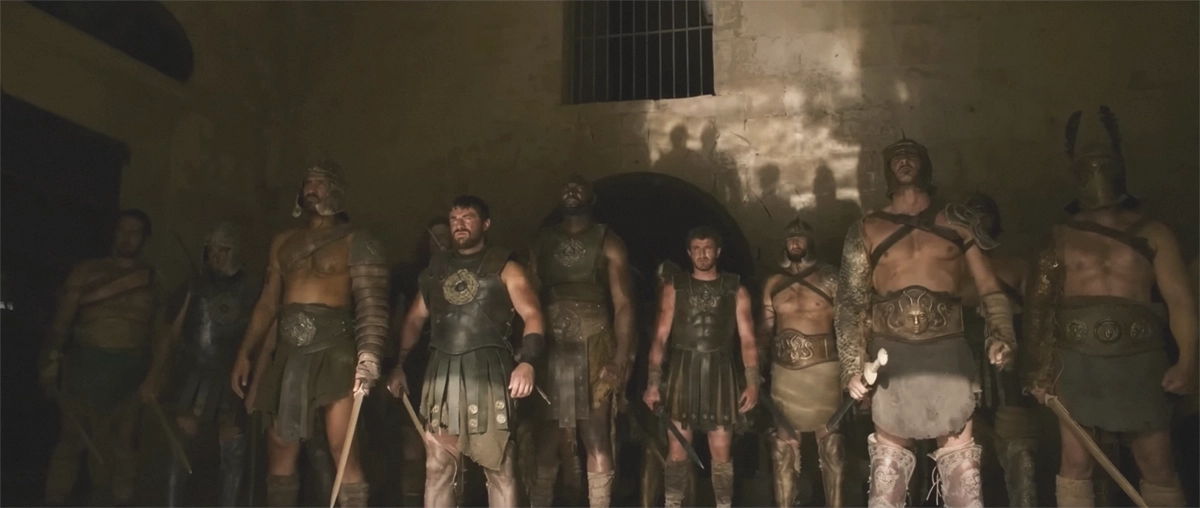 Scenes from Gladiator II, directed and co-produced by Ridley Scott