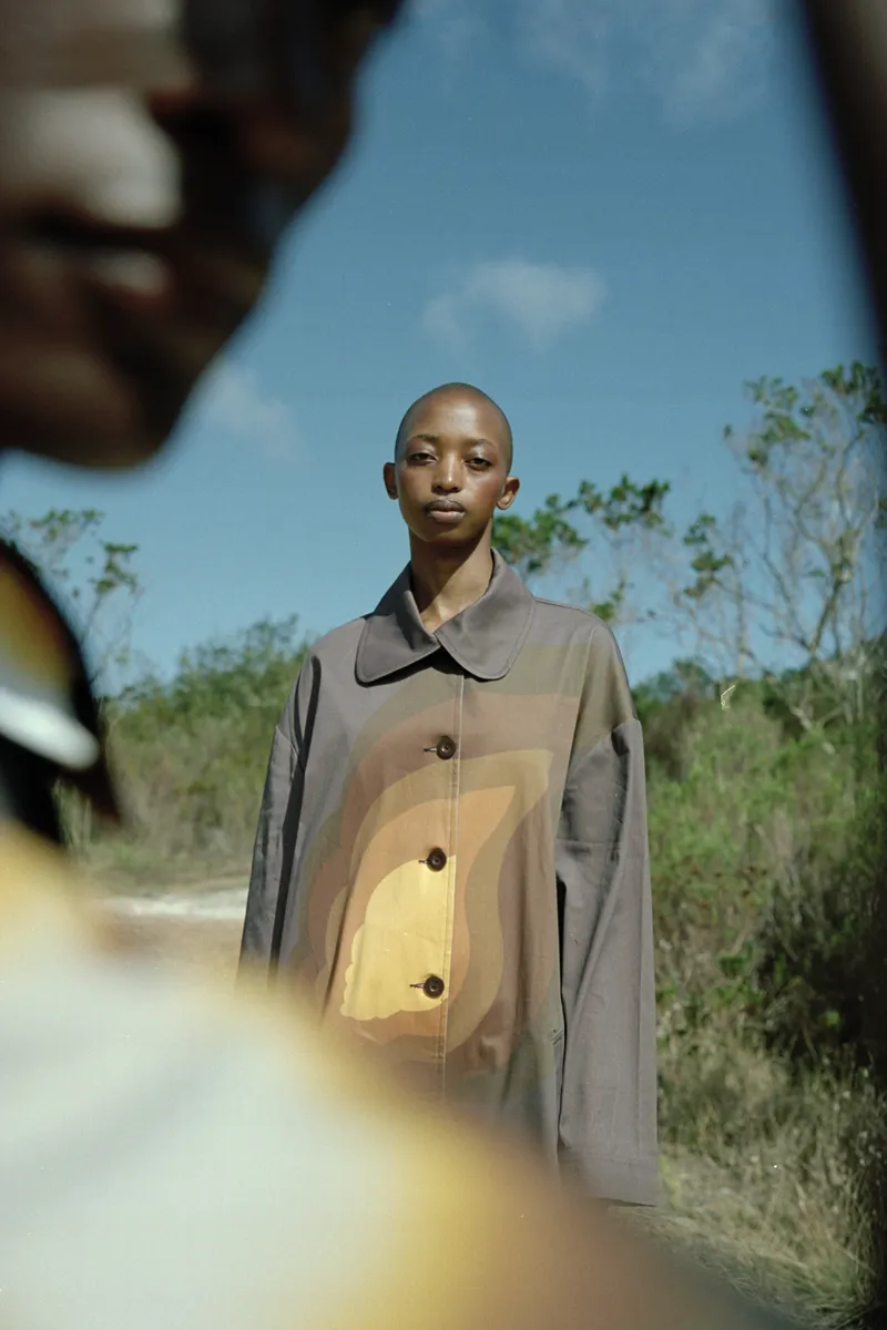 Shirt Chulaap. Photography Caroline Mackintosh, styling Gavin Mikey Collins