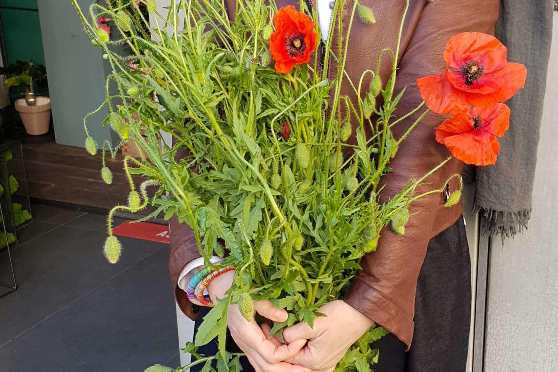 Claudia Tinor Centi is a flower designer and owner of Hanami Atelier