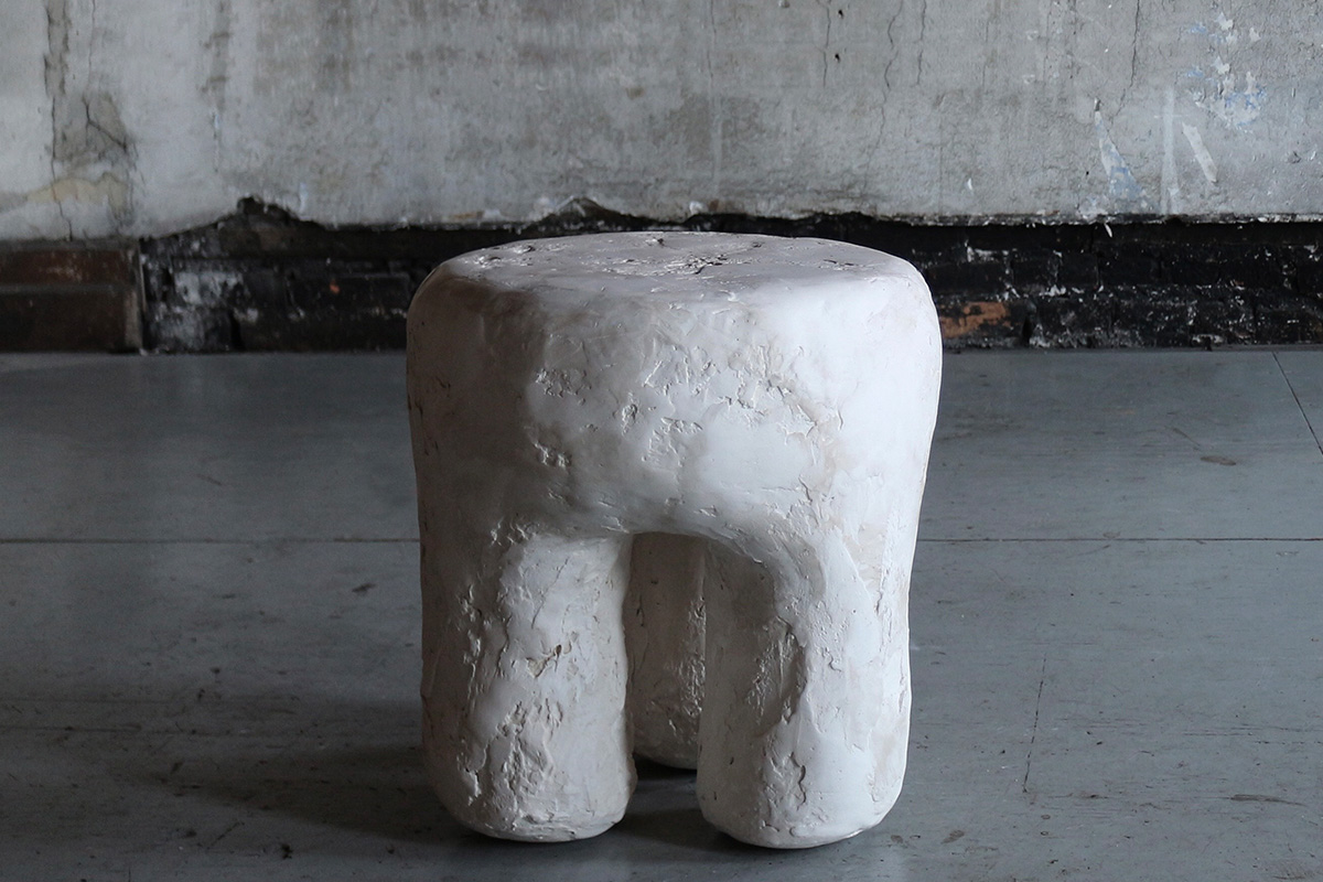 Solid Fluid Spackle stool