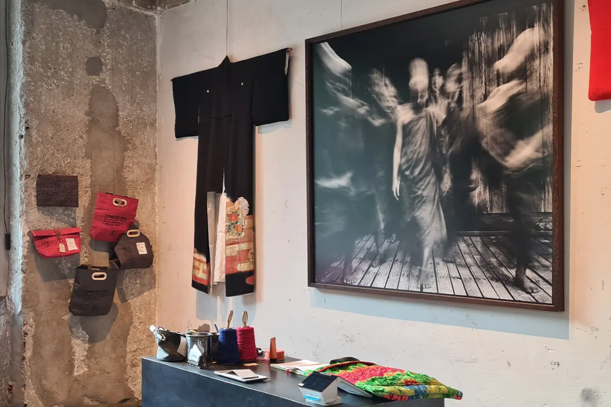 Stamberga interior with Marco Beretta monks fineart print