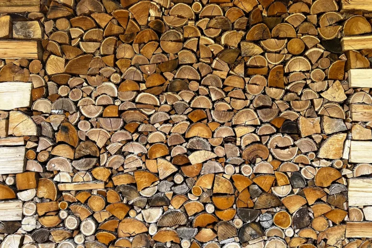 Stock of wood at Albiano