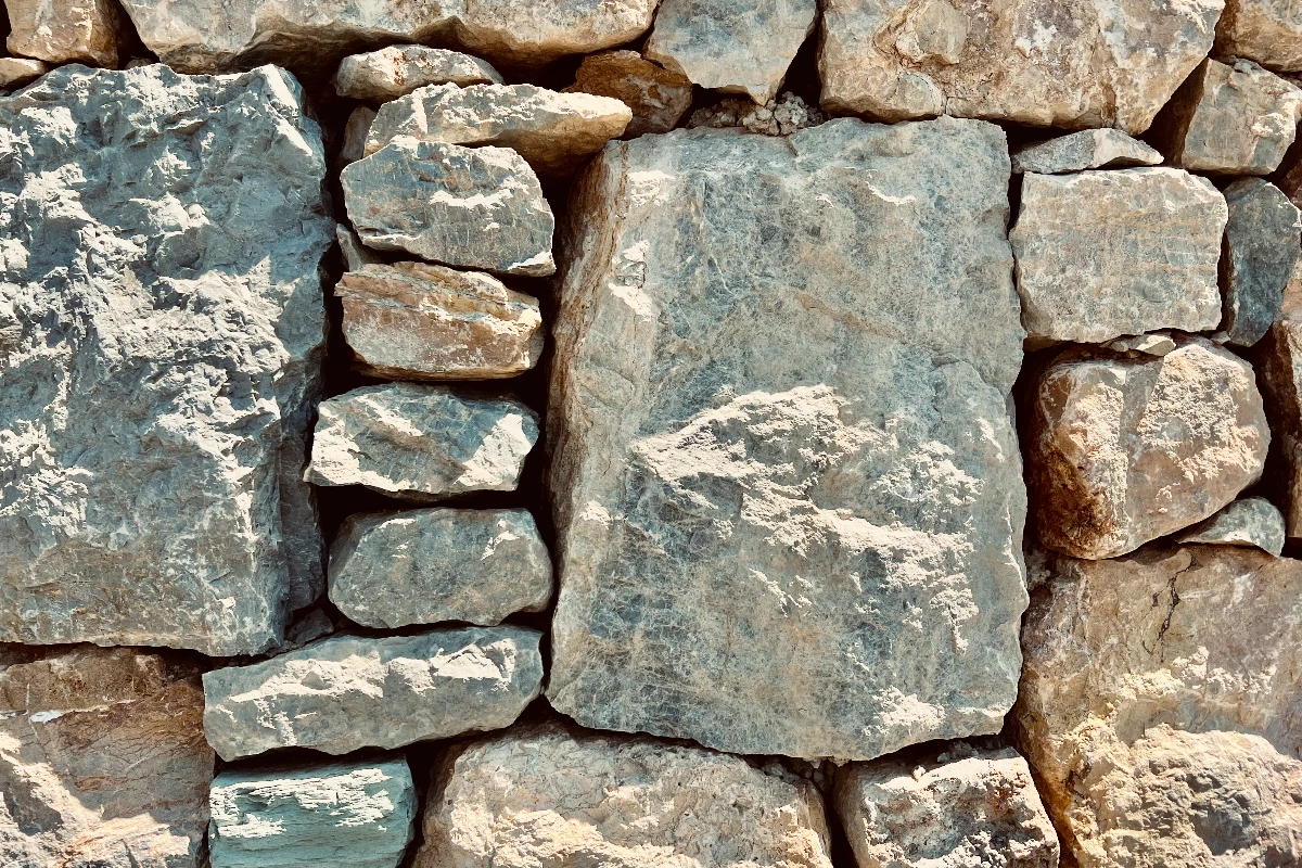 Rough stones. Lujo, Bodrum
