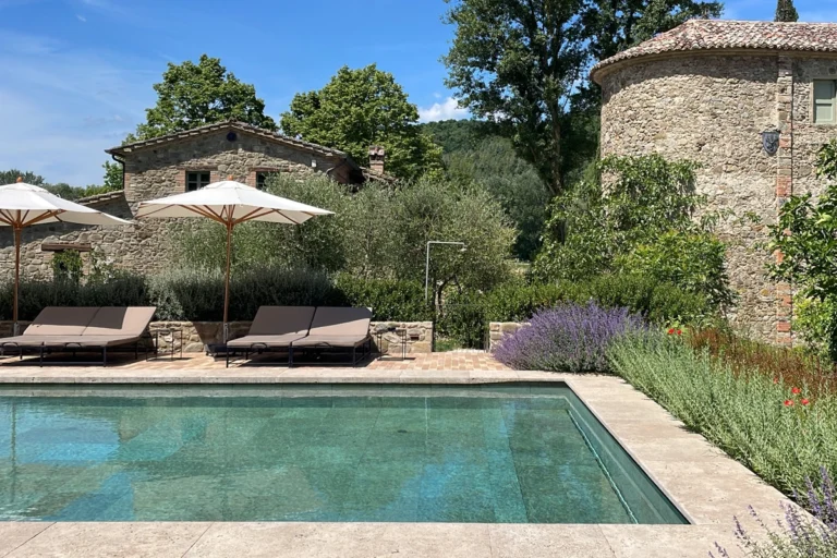 Swimming pool at Vocabolo Moscatelli