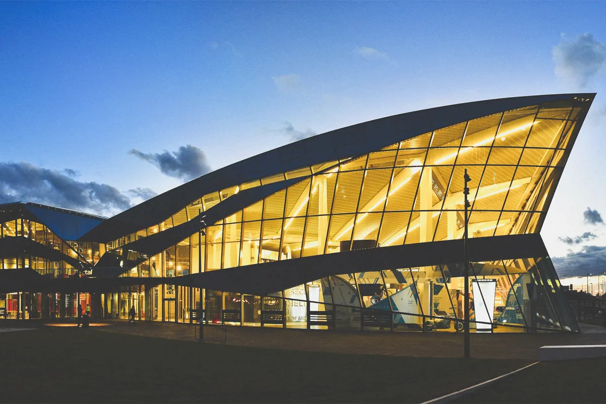 The Crystal | A highly sustainable building and unique events venue that forms the gateway to the Royal Docks in East London