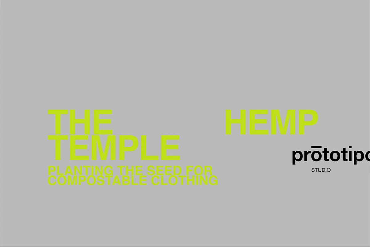 The Hemp Temple - planting the seed for composable clothing|Lampoon. The Hemp Temple - planting the seed for composable clothing|Lampoon. The Hemp Temple - planting the seed for composable clothing