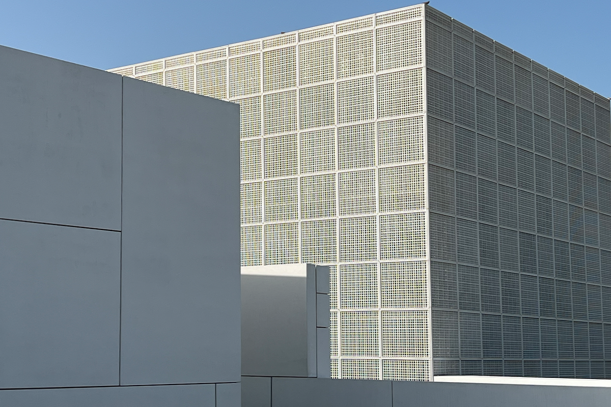 The Louvre Abu Dhabi, a design conceived by French architect Jean Nouvel