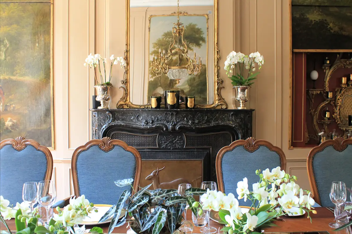 The Maurer Room at Waldorf Astoria, the 18th Century elements are protected by UNESCO heritage