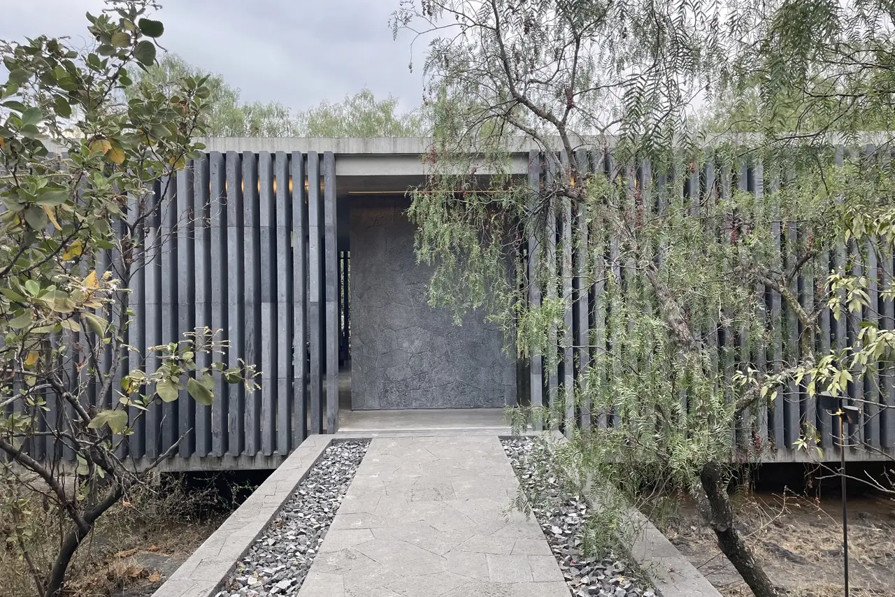 The entrance to Museo Anahuacalli
