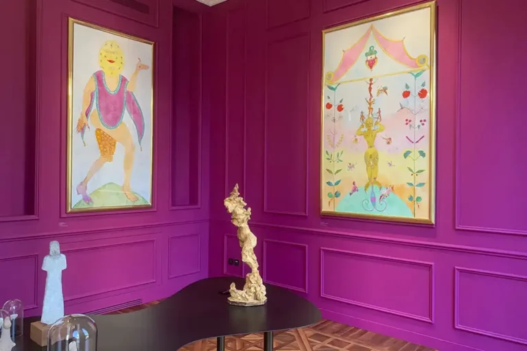 The last main floor room of the Nuovo Museo dell'Arte of Fondazione Luigi Rovati