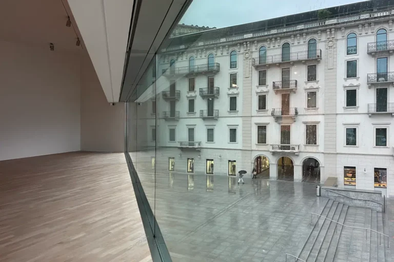 The view from Masi Lac museum