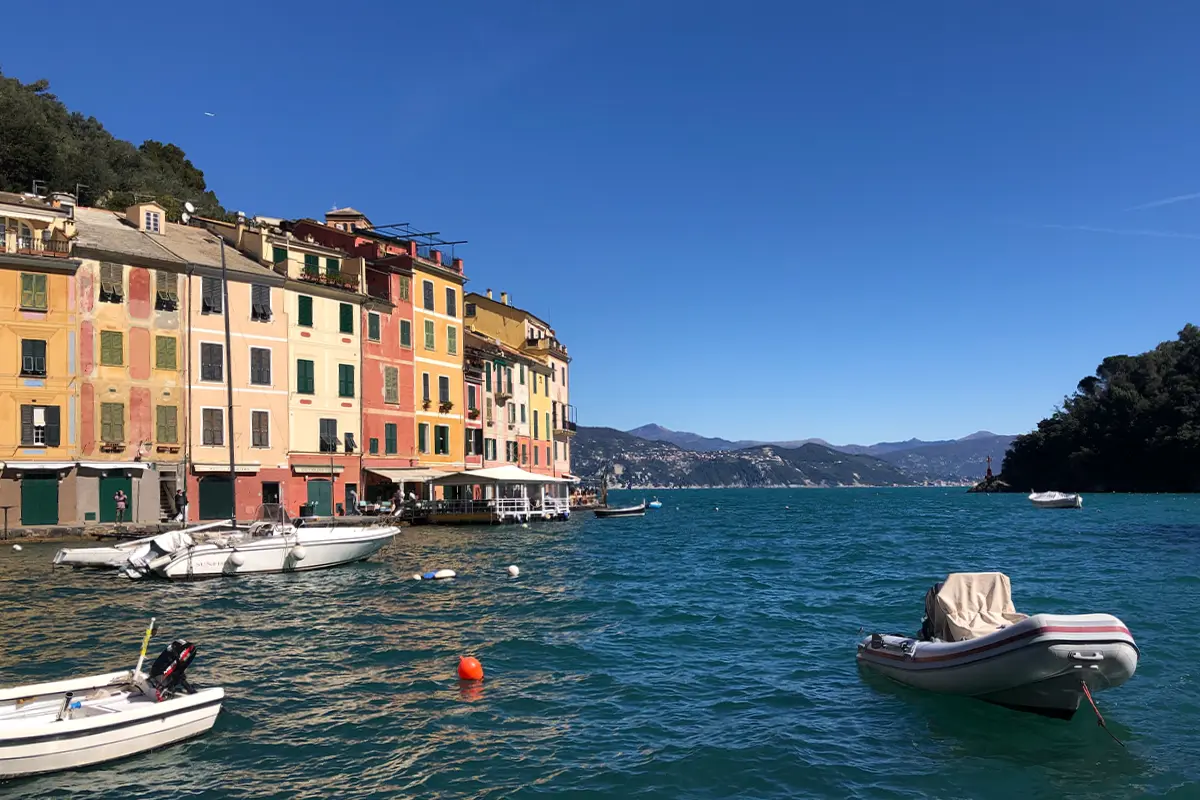 The view of Portofino