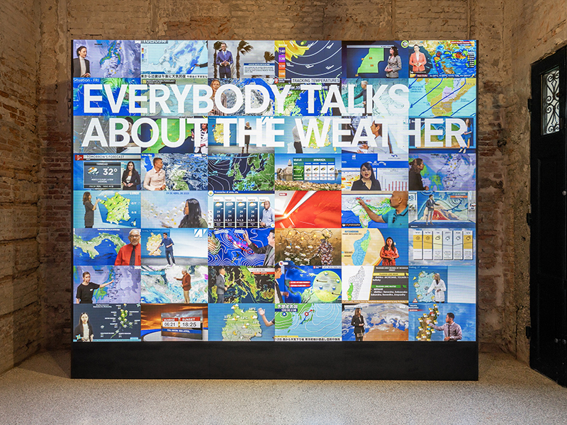 Lampoon, This exhibition’s meteorological view of art suggests we continue to talk about the weather instead as one way of thinking the unthinkable, Fondazione Prada, Venezia, Marco Cappelletti