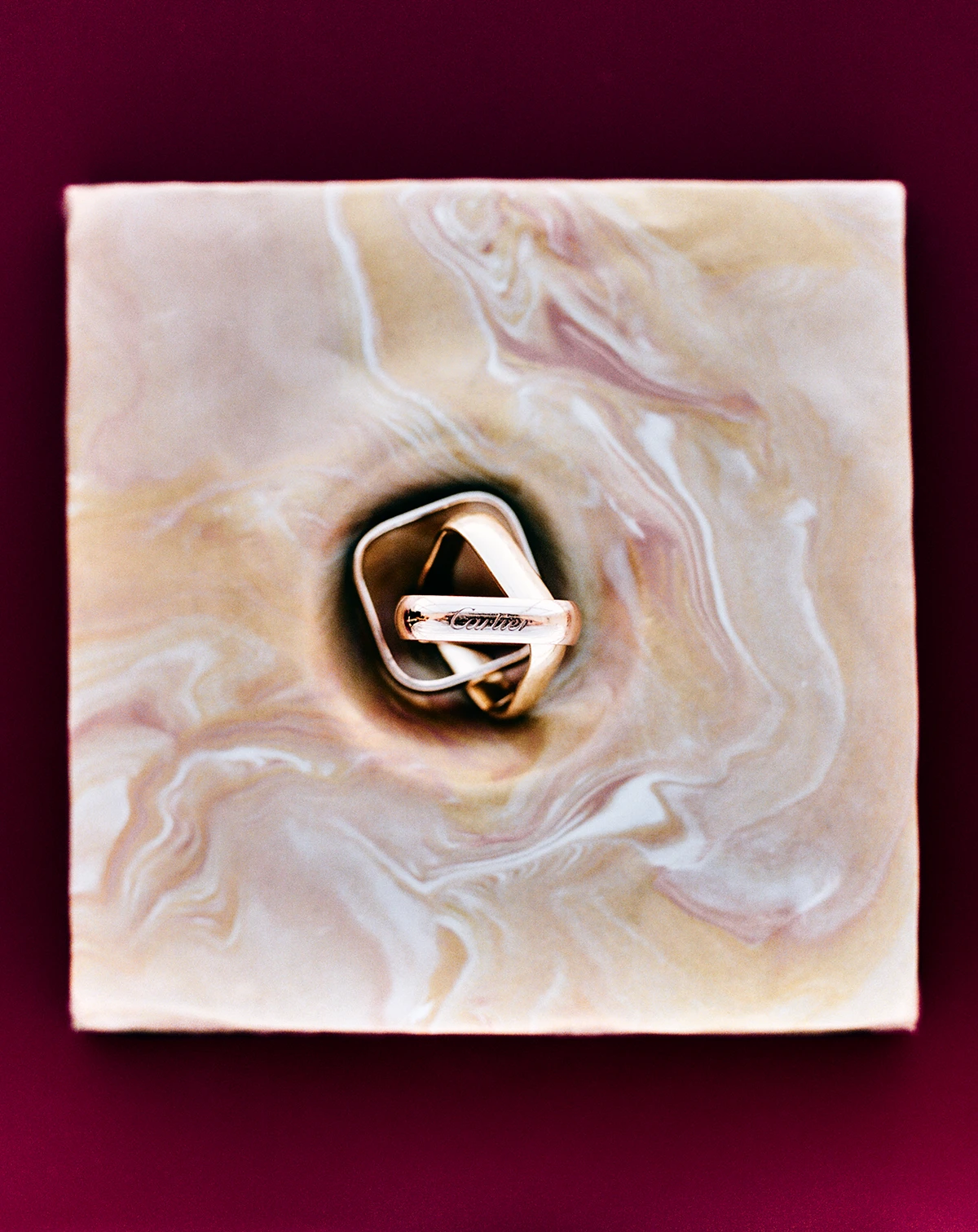 Trinity ring Cartier. Photography Eduard Sánchez Ribot