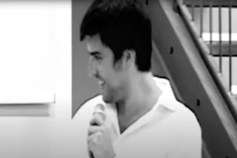 Un frame del video amatoriale