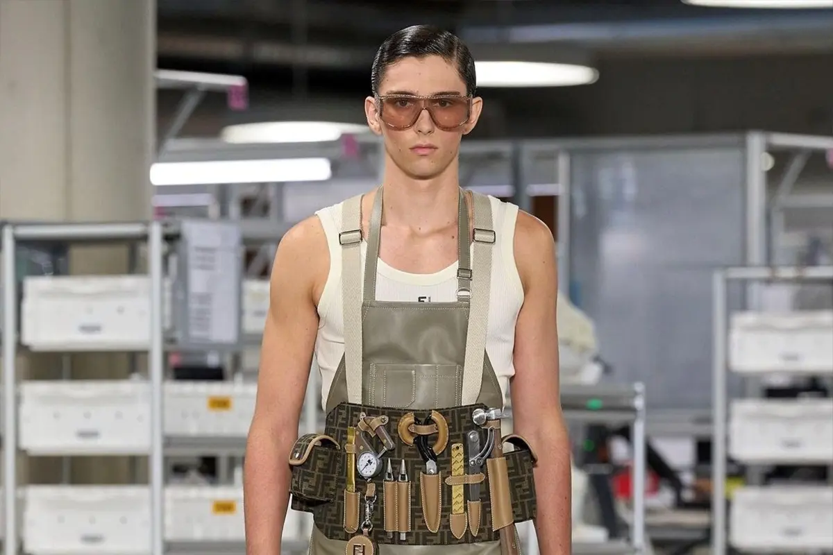 Lampoon, Fendi SS24 men show at Fendi Factory