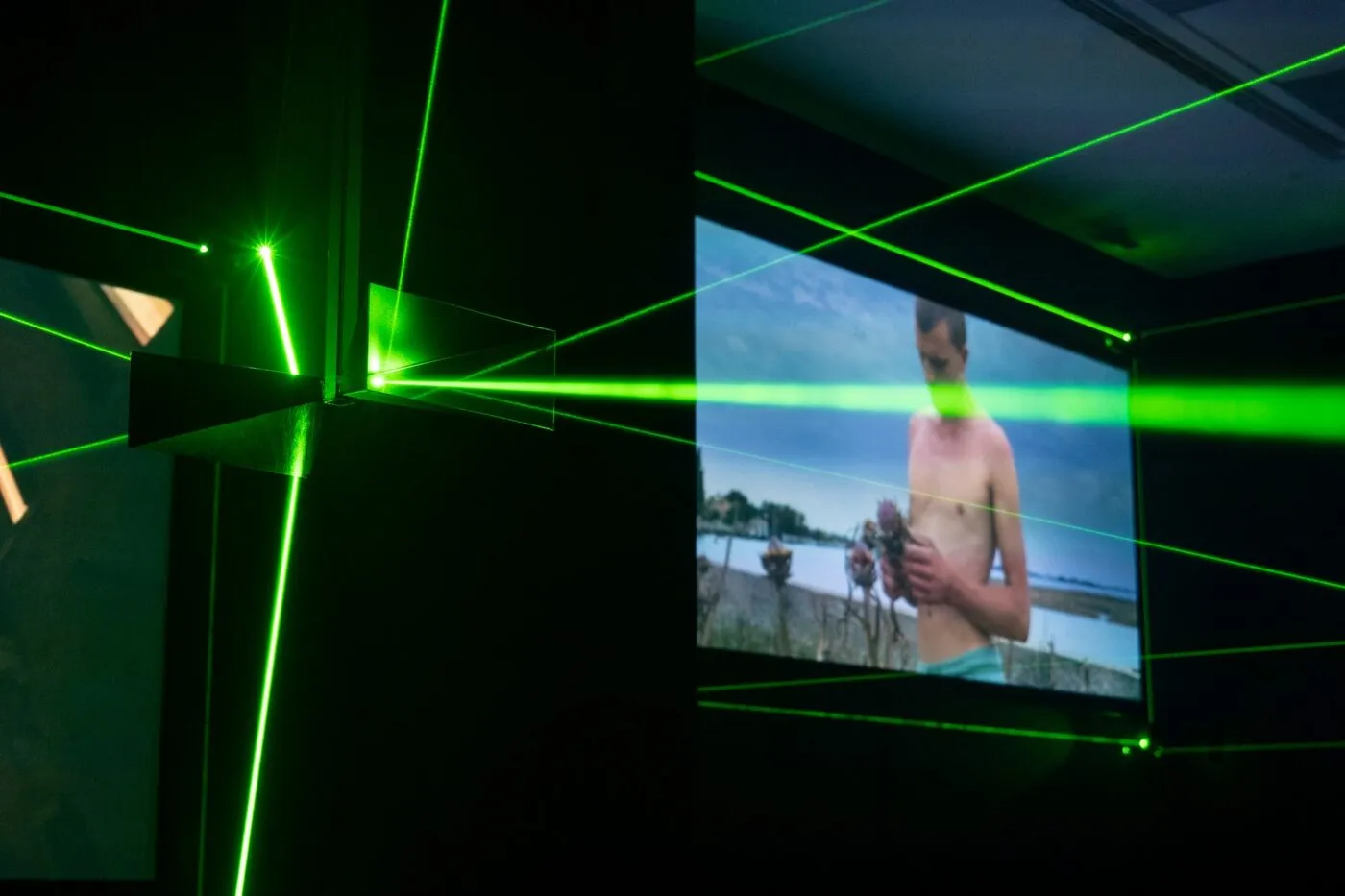 Lampoon, Yuri Ancarani, exhibition view at MAMbo, Museo d’Arte Moderna, Bologna