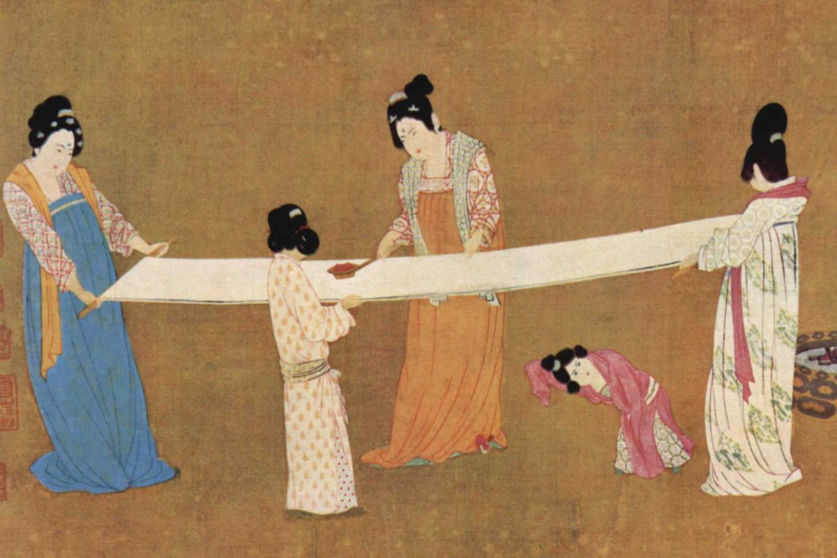 Illustration of the silk manifact