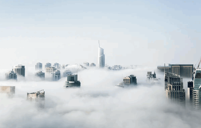 skyline di Dubai riprodotto nel Metaverso