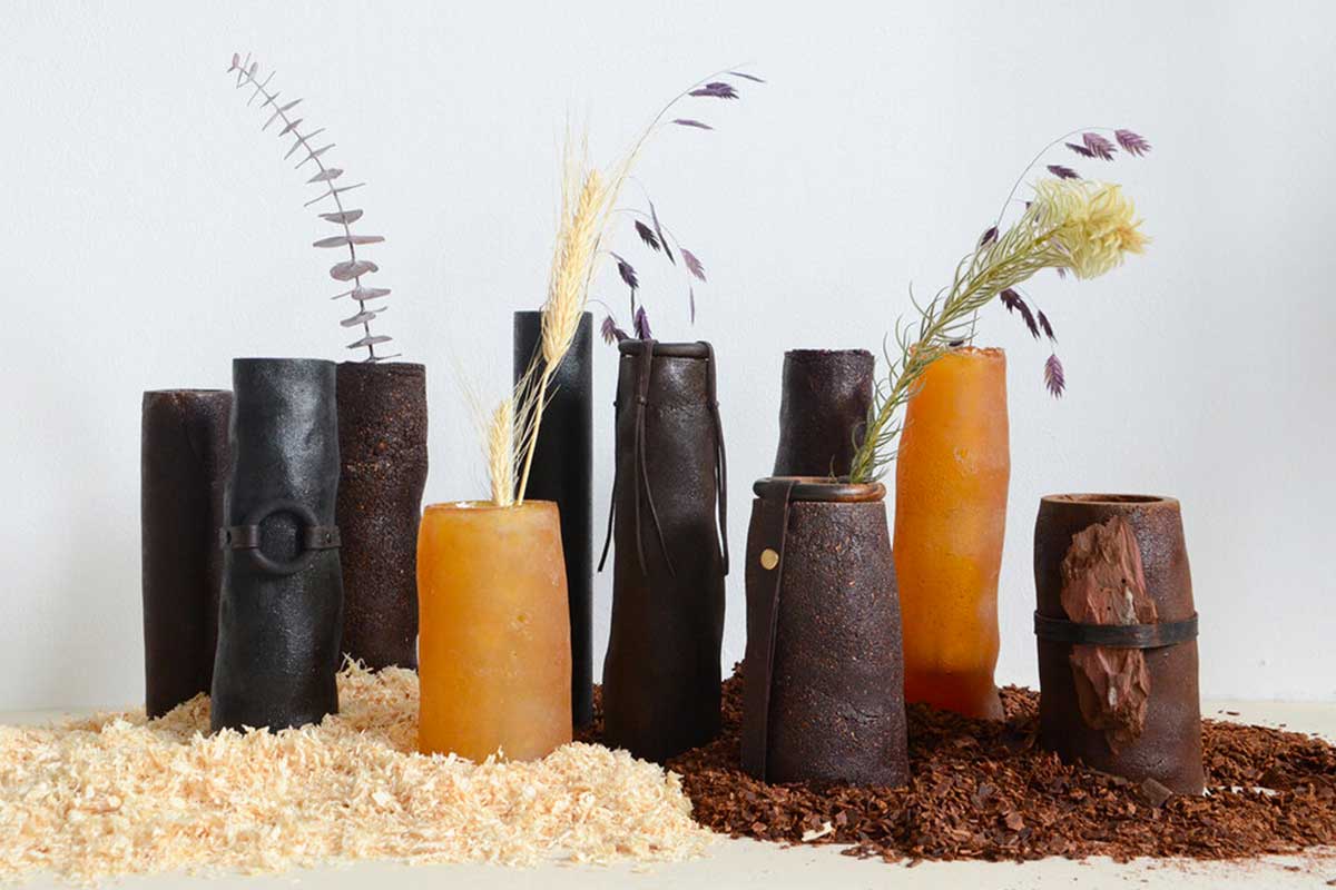 Lampoon, new textures, shapes and structures, Studio Sarmite