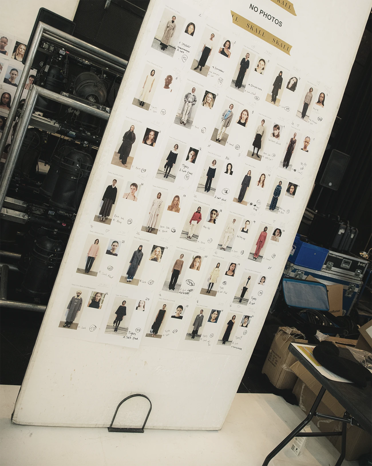 AW 2025 Copenhagen Fashion Week Nicklas Skovgaard Backstage-Bryndis Thorsteinsdottir
